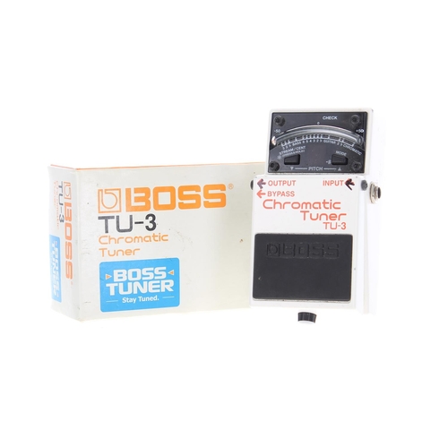 981 - Boss TU-3 Chromatic Tuner guitar pedal*Please note: Gardiner Houlgate do not guarantee the full work... 
