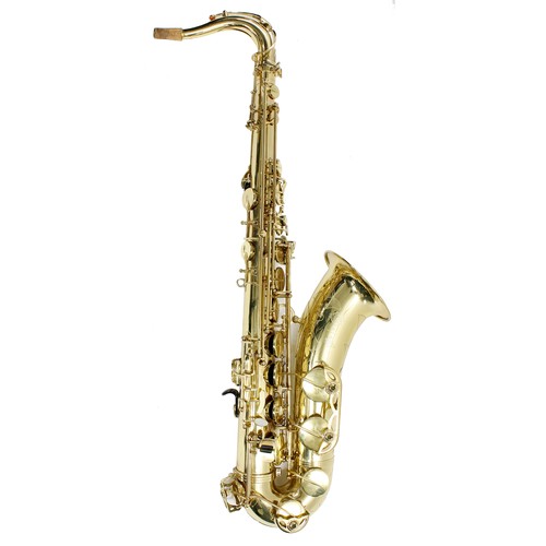 1824 - Good Henri Selmer 80 Super Action Series II gold lacquered tenor saxophone, ser. no. 574575, (1998),... 