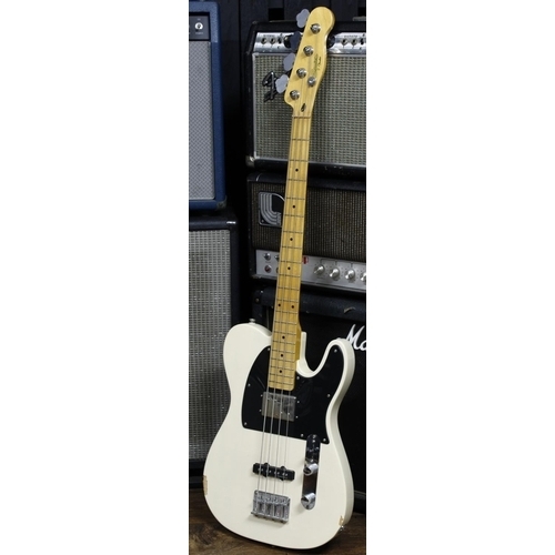 581 - 2013 Squier by Fender Vintage Modified Telecaster Bass Special bass guitar, made in Indonesia; Body:... 