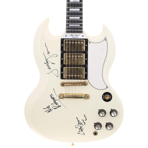 383 - Nile Rodgers - owned and autographed 2007 Gibson Custom Les Paul Custom electric guitar, ser. no. 07... 