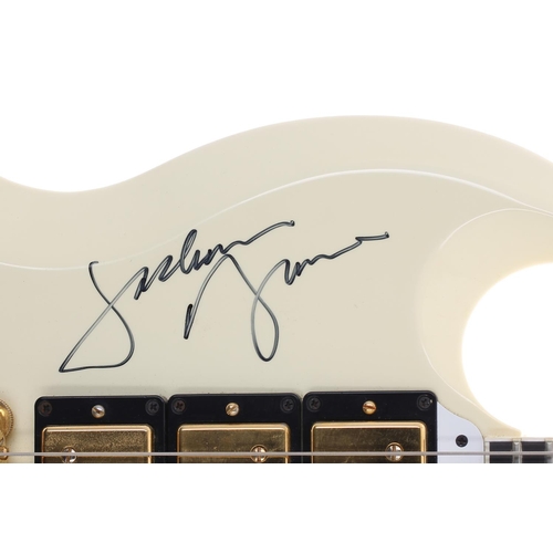 383 - Nile Rodgers - owned and autographed 2007 Gibson Custom Les Paul Custom electric guitar, ser. no. 07... 