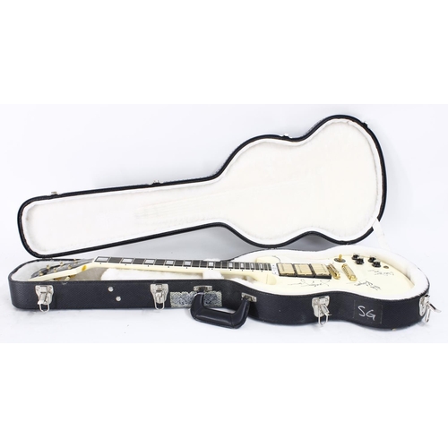 383 - Nile Rodgers - owned and autographed 2007 Gibson Custom Les Paul Custom electric guitar, ser. no. 07... 