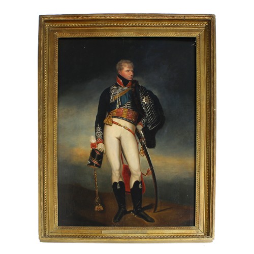 447 - Circle of Sir William Beechey RA., (1753-1839) - portrait of the Duke of Cumberland in Light Dragoon... 