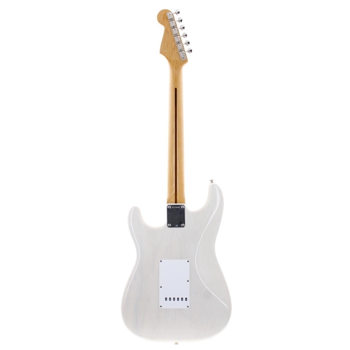 1 - 2000 Fender American Vintage '57 Stratocaster electric guitar, made in USA; Body: see-through white ... 