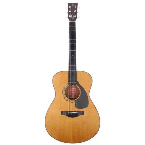 168 - 2021 Yamaha FS5 acoustic guitar, made in Japan; Back and sides: mahogany; Top: natural spruce; Neck:... 