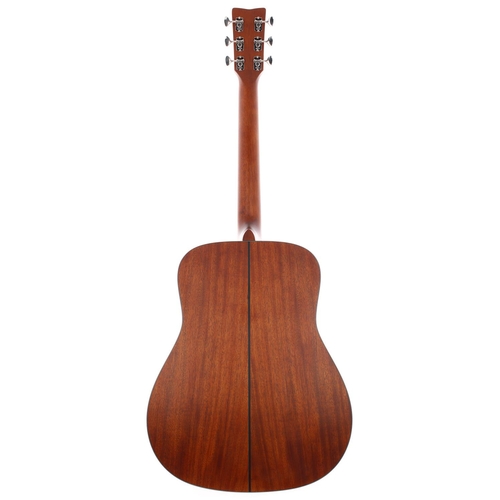 169 - 2021 Yamaha FG5 Red Label acoustic guitar, made in Japan; Back and sides: mahogany; Top: natural spr... 