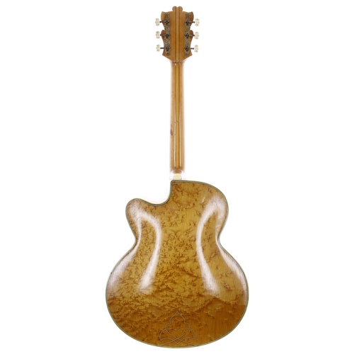 179 - 1954 Hofner Committee archtop guitar, made in Germany; Body: birds eye maple back and sides and spru... 