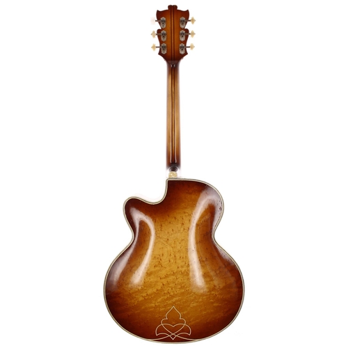 182 - 1959 Hofner Committee archtop guitar, made in Germany; Body: brunette finish, lacquer checking, surf... 