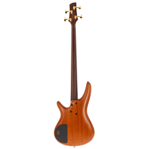 187 - 2012 Ibanez Premium SDGR SR1200 bass guitar, made in Indonesia; Body: mahogany; Neck: wenge/bubinga;... 