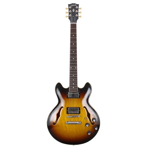 63 - 2007 Gibson Custom Shop ES-339 semi-hollow body electric guitar, made in USA; Body: sunburst finish;... 