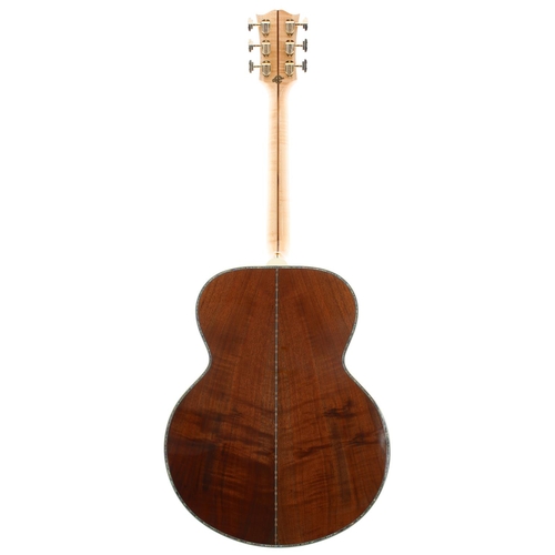 72 - 2014 Gibson Custom Shop SJ-200 American Walnut 120th Anniversary Limited Edition electro-acoustic gu... 