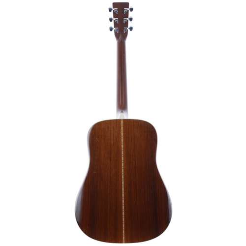 122 - 2004 C.F Martin D-28 acoustic guitar, made in USA; Back and sides: Indian rosewood, minor marks; Top... 