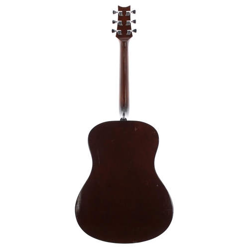 78 - 1970s Gibson MK-35 acoustic guitar, made in USA; Back and sides: mahogany, scratches through lacquer... 