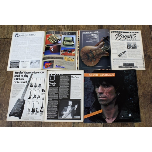 572 - Keith Richards (Rolling Stones) - autographed 1981 American tour souvenir programme, signed internal... 