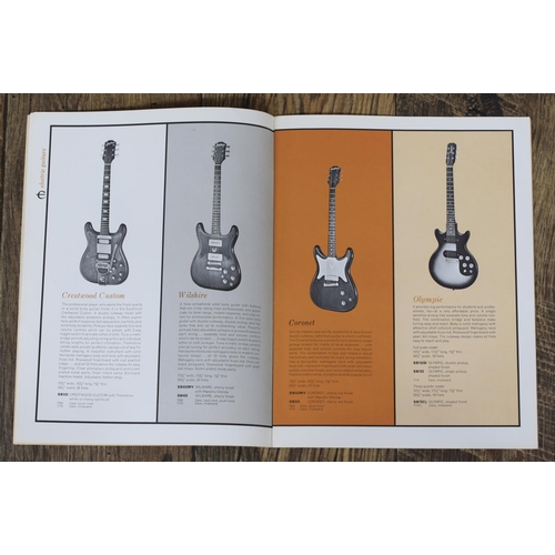 459 - Original 1964 Epiphone Guitar full line-up product catalogue* The Alan Rogan Collection... 