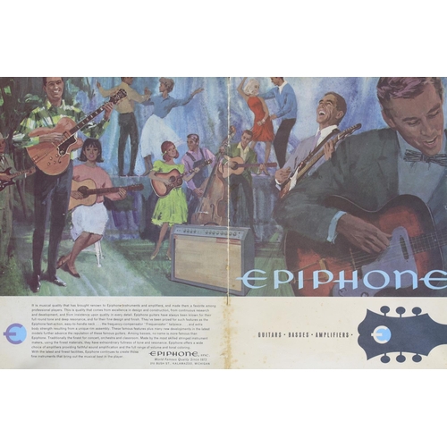 462 - Original 1965 Epiphone Guitar product catalogue* The Alan Rogan Collection... 