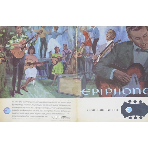 464 - Original 1965 Epiphone Guitar product catalogue* The Alan Rogan Collection... 