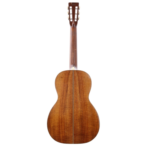 127 - 1928 C.F. Martin 0-28K acoustic guitar, made in USA; Body: all koa, play wear to the top, further ma... 