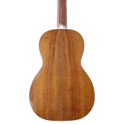 127 - 1928 C.F. Martin 0-28K acoustic guitar, made in USA; Body: all koa, play wear to the top, further ma... 