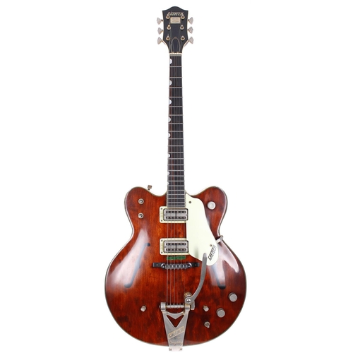 197 - 1963 Gretsch Chet Atkins Country Gentleman electric guitar, made in USA; Body: mahogany finish, surf... 