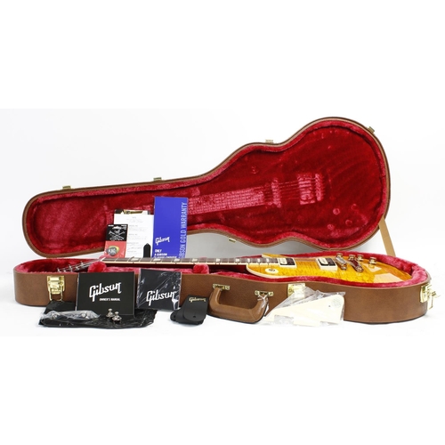 85 - 2020 Gibson Slash Collection Les Paul Standard electric guitar, made in USA; Body: Appetite burst fi... 