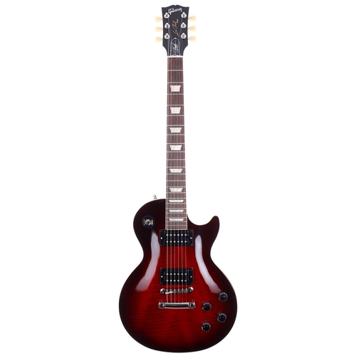 87 - 2020 Gibson Slash Collection Les Paul Standard electric guitar, made in USA; Body: Vermilion burst f... 