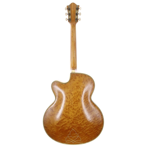 214 - Hofner Committee archtop guitar, made in Germany, circa 1954; Body: blonde finish, lacquer checking ... 