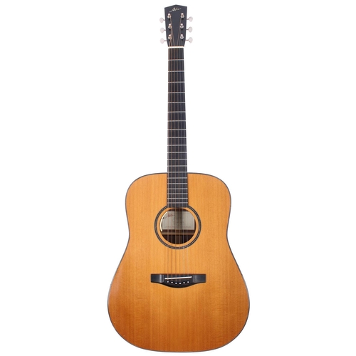 219 - 2008 Atkin Dreadnought acoustic guitar, made in England; Back and sides: Indian rosewood, a few mino... 