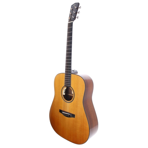 219 - 2008 Atkin Dreadnought acoustic guitar, made in England; Back and sides: Indian rosewood, a few mino... 