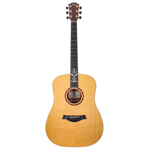 222 - 2000 Taylor 25th Anniversary XXV-DR limited edition electro-acoustic guitar, made in USA; Back and s... 