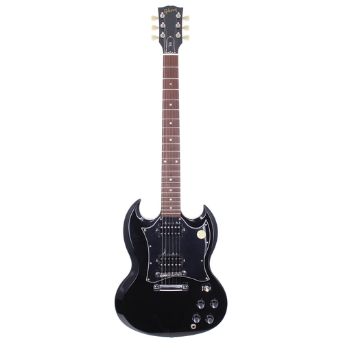 95 - 1996 Gibson SG Special electric guitar, made in USA; Body: black finish, a few very minor surface ma... 