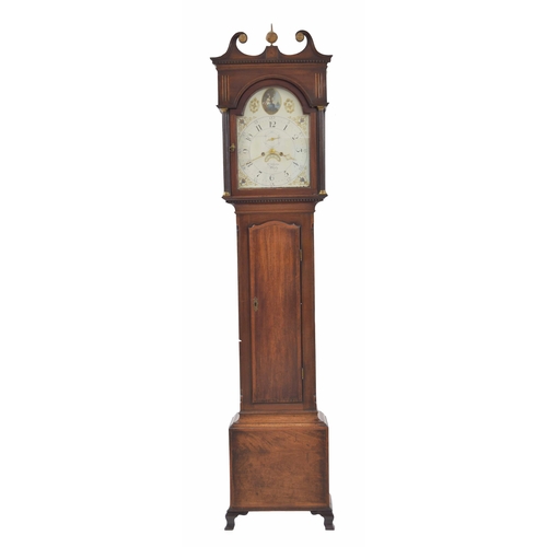 1807 - Good mahogany eight day longcase clock, the 13