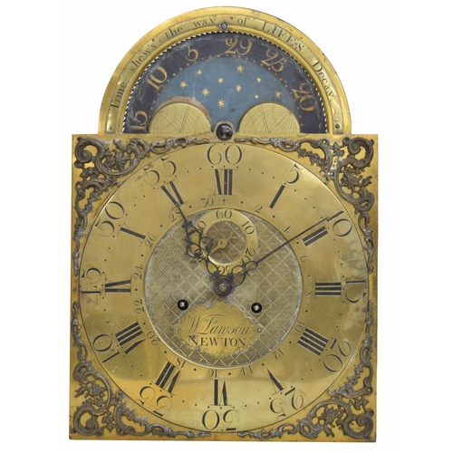 2011 - Eight day longcase clock movement, the 13