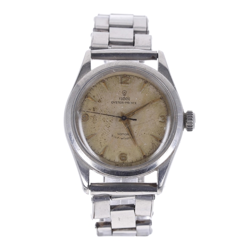 72 - Tudor Oyster-Prince Rotor Self-Winding stainless steel gentleman's wristwatch, reference no. 7909, s... 