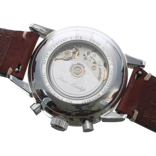 138 - Stirling Moss - Peter Ratcliffe Legends In Time Moss Monaco 1961 automatic chronograph limited editi... 