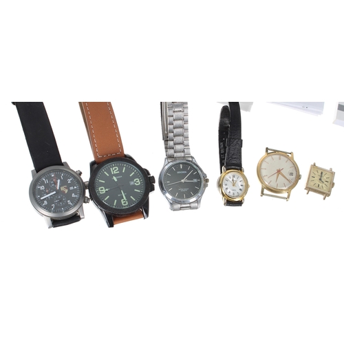 185 - Selection of wristwatches to include Krug-Baumen Principle lady's wristwatch, quartz (box, tag, guar... 