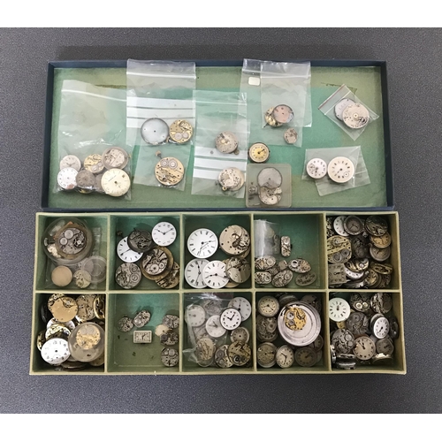 220 - Large quantity of assorted wristwatch movements