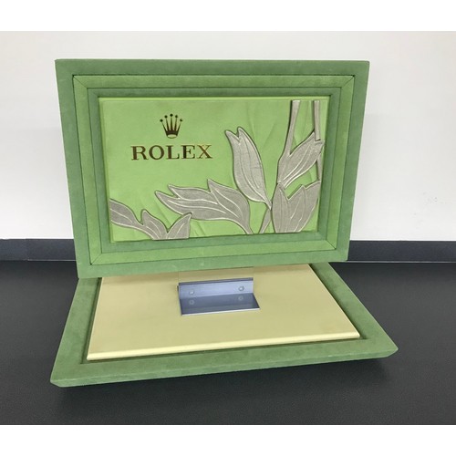 226 - Rolex boutique/retail display, 17.75'' wide x 15.5'' high