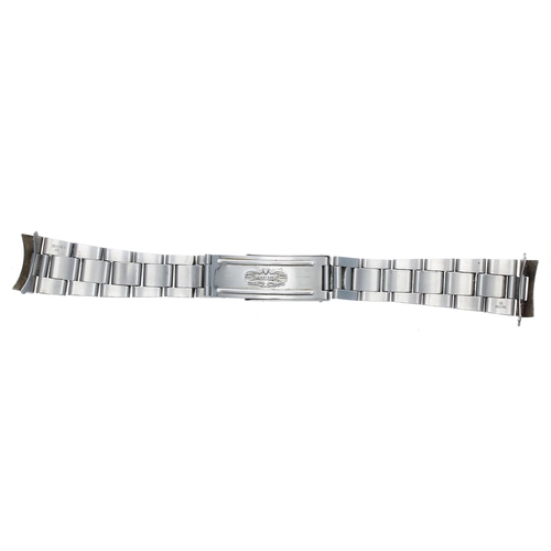 239 - Rolex - Oyster stainless steel wristwatch bracelet, reference 78350, dated 1984, with 557 end links,... 