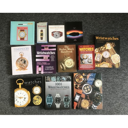 236 - Collection of wristwatch and pocket watch reference books (11)