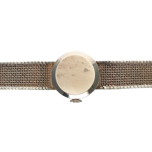 68 - Tudor Royal 9ct lady's wristwatch, Birmingham 1976, silvered dial with applied baton markers, integr... 