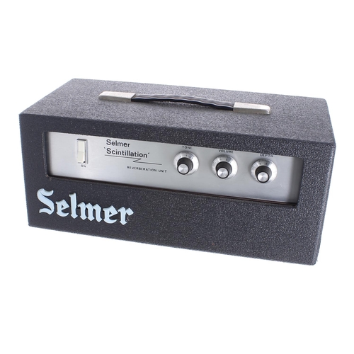 1161 - 1970s Selmer Scintillation Reverberation unit, with original dust cover*Please note: Gardiner Houlga... 