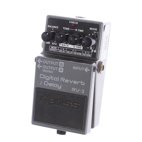 1165 - Boss RV-3 Digital Reverb/Delay guitar pedal*Please note: Gardiner Houlgate do not guarantee the full... 