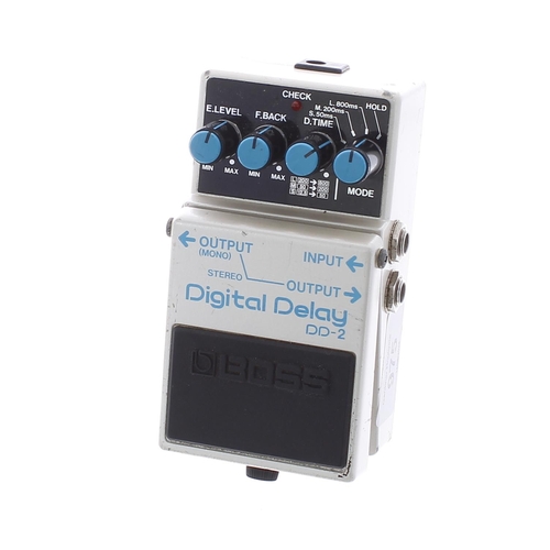 1175 - 1986 Boss DD-2 Digital Delay guitar pedal, made in Japan, blue label*Please note: Gardiner Houlgate ... 