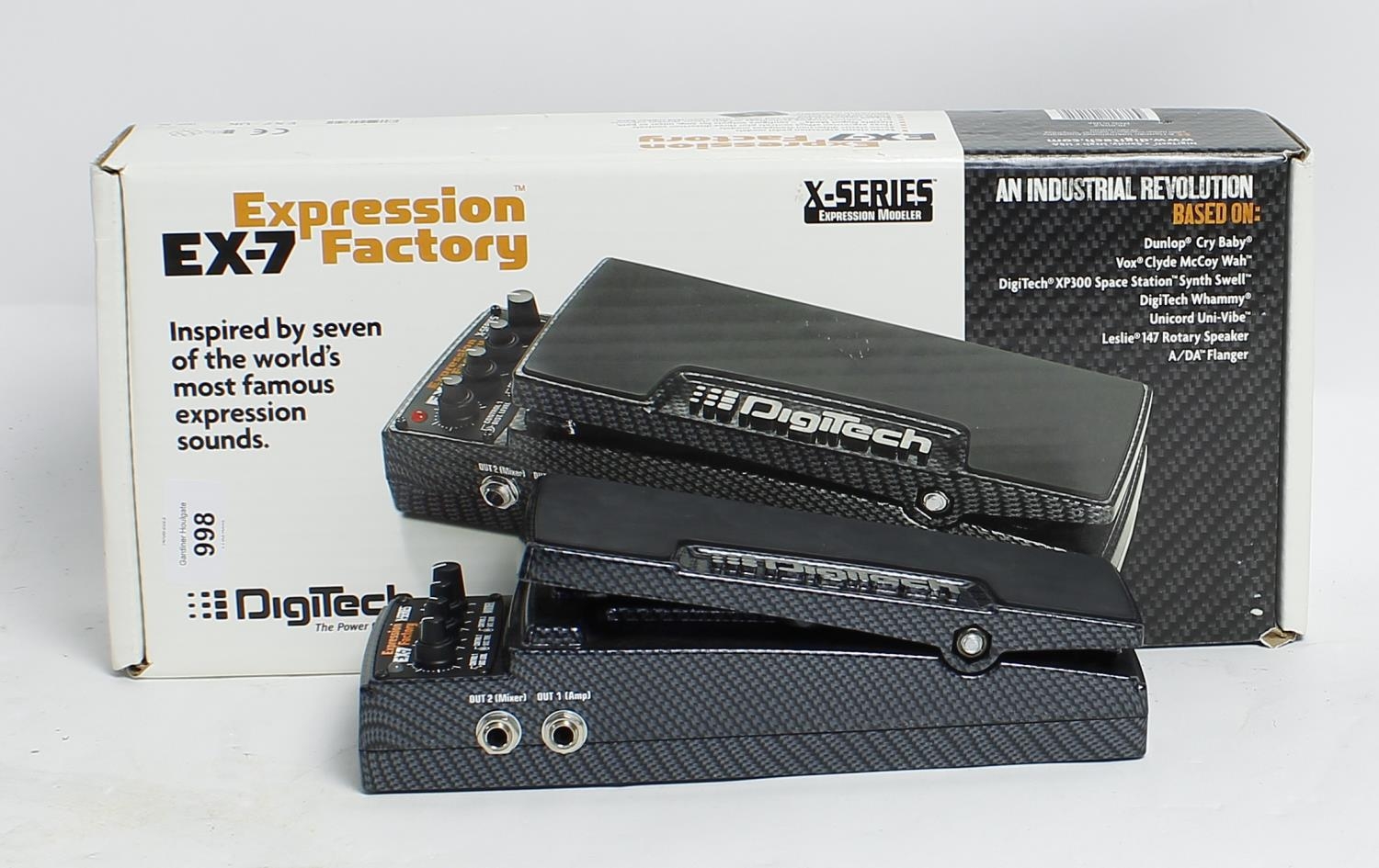 DigiTech X-Series EX-7 Expression Factory guitar pedal, boxed