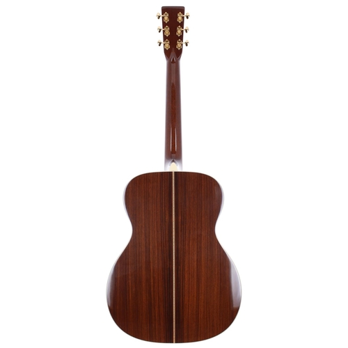 135 - 2003 C.F Martin OM-42 acoustic guitar, made in USA; Back and sides: Indian rosewood; Top: natural sp... 