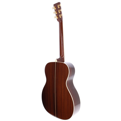 135 - 2003 C.F Martin OM-42 acoustic guitar, made in USA; Back and sides: Indian rosewood; Top: natural sp... 