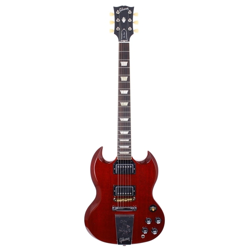 106 - 2012 Gibson Derek Trucks Signature SG electric guitar, made in USA; Body: cherry finish, light buckl... 