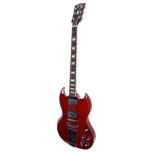 106 - 2012 Gibson Derek Trucks Signature SG electric guitar, made in USA; Body: cherry finish, light buckl... 