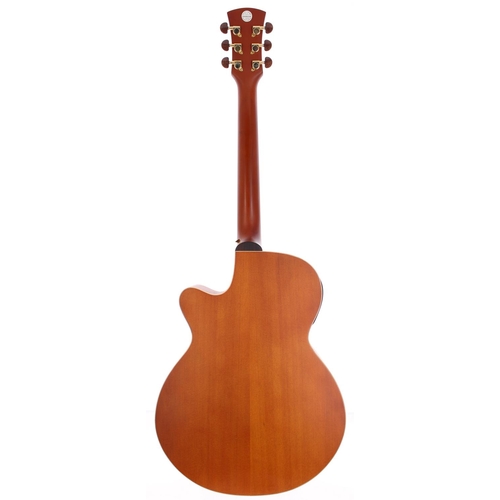 243 - Faith Venus electro-acoustic guitar; Body: natural finish; Neck: good; Fretboard: rosewood; Frets: g... 